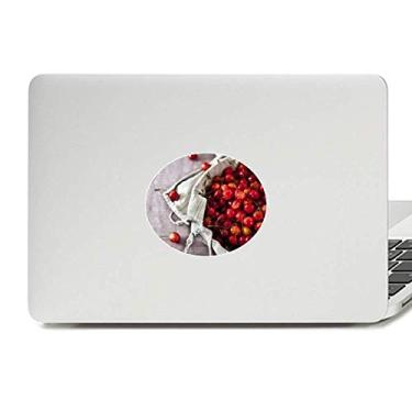 Imagem de Adesivo de notebook com decalque de vinil com foto de cereja, frutas vermelhas, temperadas
