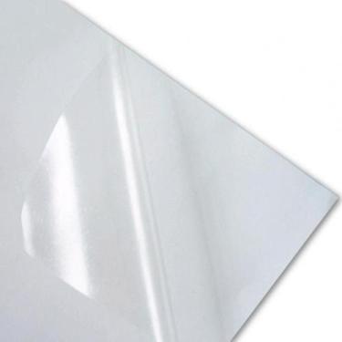 Imagem de Plástico Adesivo Tipo Contact Transparente Cristal 60 Micras Rolo Com