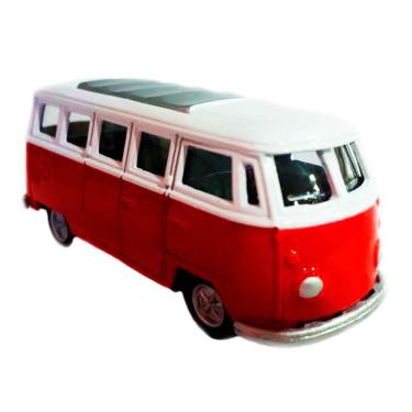 Imagem de Apontador Retrô Miniatura Kombi Vermelha