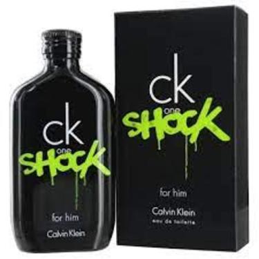 Imagem de Ck One Shock 100 Ml Edt For Men Perfume Masculino Original E Lacrado
