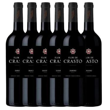Imagem de Caixa fechada Vinho Portugues Flor de Crasto Tinto - 6 unidades
