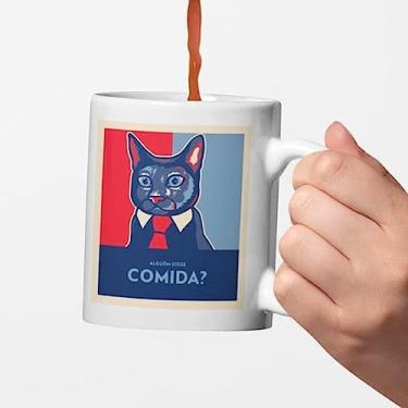 Imagem de Caneca Meme Alguém Disse Comida Personalizável