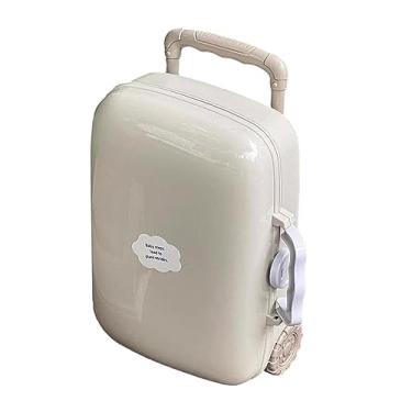 Imagem de Vaveren Crianças brinquedo de bagagem mini caixa de bagagem carry on mala de brinquedo carrinho de bagagem brinquedo crianças fingir jogar brinquedo foto