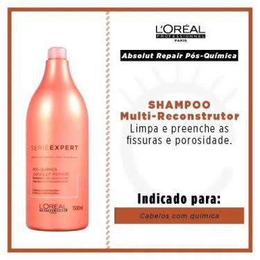 Imagem de Shampoo Pós-Quimíca - Tratamento Capilar 1500ml - L'real