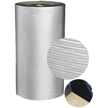 Imagem de Algodão De Isolamento De Alumínio Em Relevo Xadrez Autoadesivo, Forro De Calor E Frio, Material De Amortecimento De Células Fechadas, Placa De Isolamento De Espuma PE,10mm,Striking44