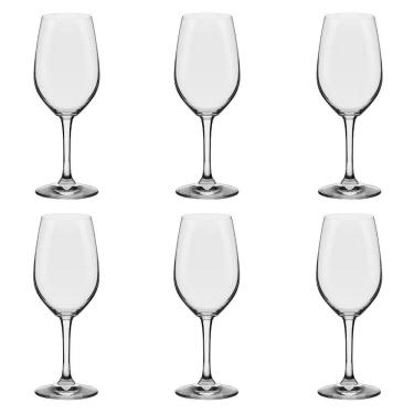 Imagem de Conjunto de Taças de Cristal para Vinho 6 Peças 380 ml Oxford