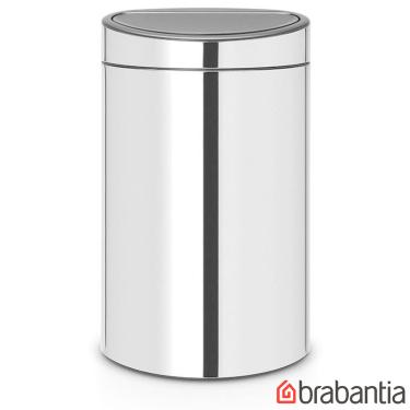 Imagem de Lixeira Touch Bin em Aço Inox com 40 Litros de Capacidade – Brabantia
