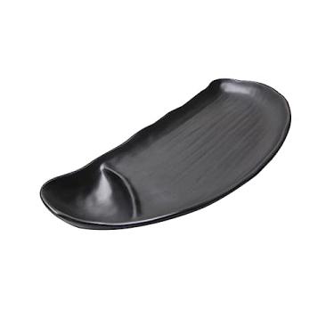 Imagem de HEMOTON Pratos Japoneses 1 Unidade Pratos De Lanche Bandeja De Sushi Melamina Prato De Sushi Bandeja De Servir