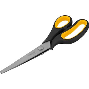 Imagem de Vonder, Tesoura De Picotar, Com Cabo Plástico Emborrachado.