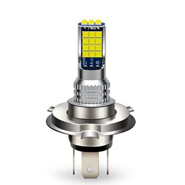 Imagem de Ruiandsion H4 9003 H2B Farol de motocicleta LED 10-30V farol de neblina farol de motocicleta, farol de neblina, feixe alto/baixo, lâmpada de substituição super brilhante para DRL branco 1 peça 3030 30SMD
