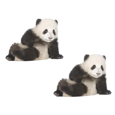 Imagem de Outanaya 2 Unidades Adesivo De Papel De Parede De Panda Pulseiras De Sinos De Natal Palito De Casca Papel De Parede Infantil Parede Se Apega Carro Quarto Infantil Pré Decorações Pvc