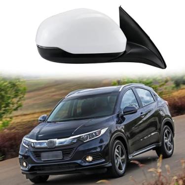 Imagem de Conjunto de espelho lateral do passageiro adequado para HONDA Vezel HRV XRV Acessórios de espelho retrovisor 2014 2015 2016 2017 (8 fios)