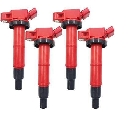 Imagem de GP POWER Bobinas de ignição 9091902244 9091902243 9091902266 UF333 conjunto de 4 compatíveis com Toyota Corolla Camry Highlander Matrix RAV4 Solara Scion tC xB Lexus ES240 HS250H 2.0 2.0 2.0 2.0 4 L4 1AZ 2AZ