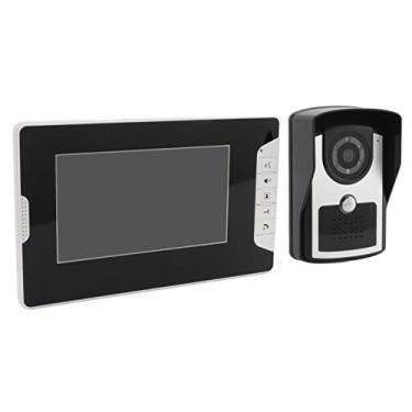 Imagem de Câmera Infravermelha da Campainha, Campainha Inteligente 16 Anéis Câmera Infravermelha do Intercomunicador de Vídeo Sem Fio de Hd para Casa, Caixas (Plugue EUA 100‑240V)