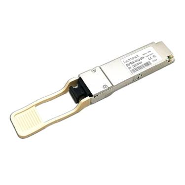 Imagem de 1 unidade Módulo multimodo 100G SR QSFP28 100GBASE-SR4 850nm 100m DOM MPO-12/UPC MMF Suporte 4 x 25G-SR Compatível com Juniper JNP-QSFP-100G-SR4, Arista/Brocade/Dell SFP-100G-SR4 ect.
