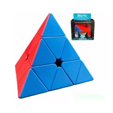 Imagem de Cubo Piramide Triangula Mágico Original Moyu 3x3 Este É Bom