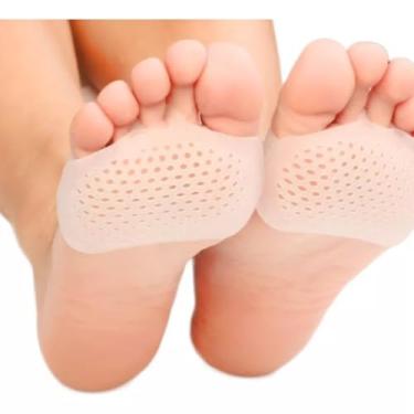 Imagem de 5 Pares Palmilha Ortopédica Gel Silicone Pisar Macio Protetor
