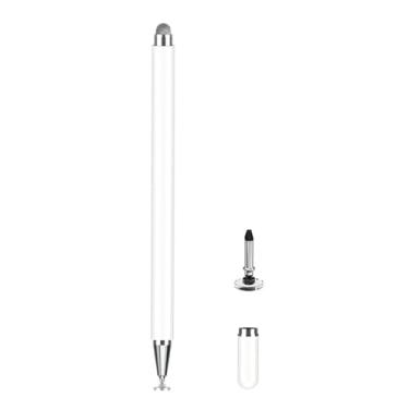 Imagem de RKItE Caneta Stylus para tablet Fire (todas as versões), iPad/iPhone, Samsung Galaxy Tab A, todos os dispositivos sensíveis ao toque (branca)