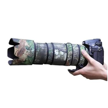 Imagem de CHASING BIRDS Revestimento de lente impermeável camuflado para Nikon AF-S 80-400 mm F4.5-5.6 G ED VR capa protetora de lente à prova de chuva (camuflagem de folha verde, com TC de 1,4 X (TC-14E III))