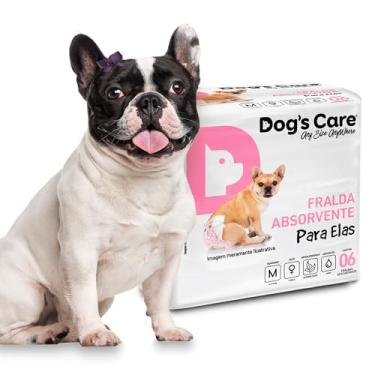 Imagem de DOG’S CARE para Cães Fêmeas – Tamanho M (6 a 13kg) – 6 Unidades – Ideal para Filhotes e Cães Idosos