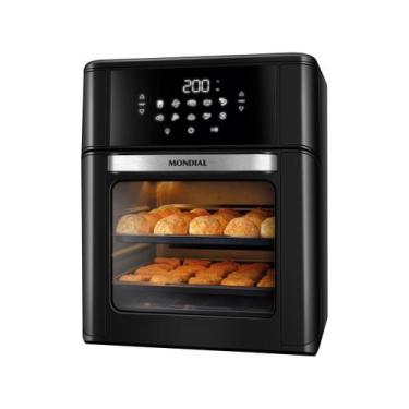 Imagem de Fritadeira Elétrica sem Óleo/Air Fryer Mondial AFO-12L-FB Preta 12L, P