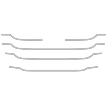 Imagem de Aplique Máscara Grade Para MB Actros Mega Space Espelhado - Venka