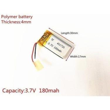 Imagem de Bateria 180 Mah 3,7v Pequena Mp3 Mp4 - bgb