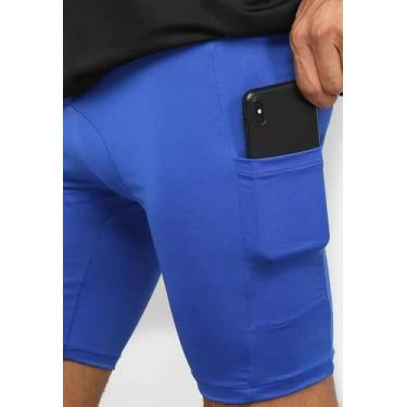 Imagem de Bermuda Térmica Ciclismo Compressão Cueca Boxer com Bolso Bike Segunda