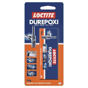 Imagem de Massa Adesiva Epóxi Durepoxi 100g Cinza - HENKEL