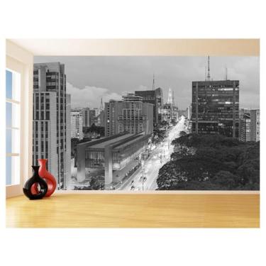 Imagem de Papel De Parede Cidade São Paulo Paulista Luz 3,5M Ncd348 - Você Decor