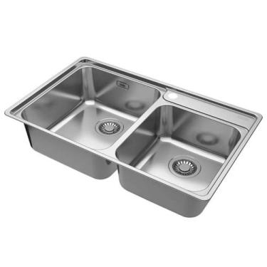 Imagem de CUBA FRANKE DUPLA DE SOBREPOR BELL BCX 620-42-35 86x48CM 14916