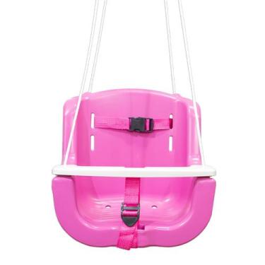 Imagem de Balanço Infantil Para Bebe Plastico Kids Crianca Diversao - OESTESOM, 