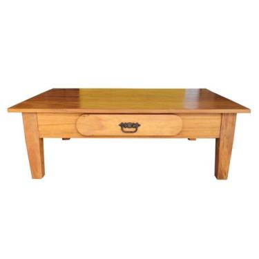 Imagem de Mesa de Centro Rústica Velix em Madeira de Demolição - Cód 1802 - Barr