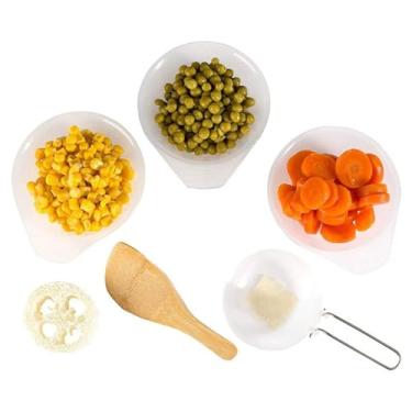 Imagem de Conjunto de Cozinha para Acampamento, Conjunto de Panelas para Acampamento Conjunto de Panelas e Frigideiras para Acampamento Kit de Bagunça para Acampamento Kit de Bagunça para