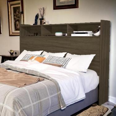 Imagem de Cabeceira com Nichos Melissa Casal Castanho Cambel - VJ Móveis