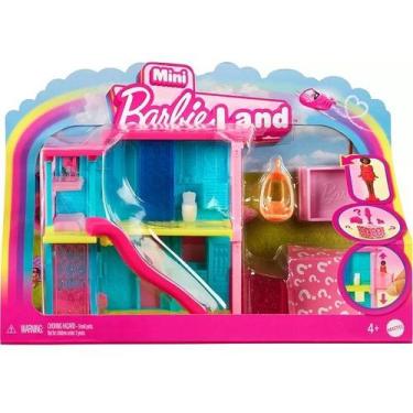 Imagem de Barbie LAND Mini Casa de Boneca Mattel HYF44 Casa Azul
