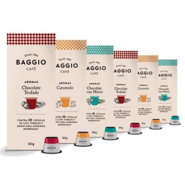 Imagem de Café Baggio Para Nespresso, 6 Caixas, 60 Cápsulas - Baggio Cafe, 10