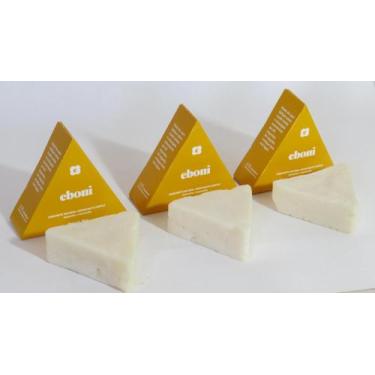 Imagem de Trio Suavidade Sabonetes de Dolomita e Camomila - Eboni