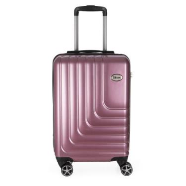 Imagem de Mala de Bordo ABS para Viagem Ika Flex Cadeado Integrado Rodas Duplas 