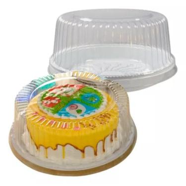 Imagem de Embalagem Descartável Bolo Torta 1,7kg G56mm 1 unid Media - Galvanotek