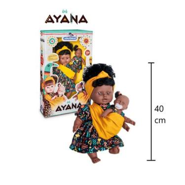 Imagem de Brinquedo Para Criança Brincar Com Amigos Boneca Mãe E Filha - Adijoma