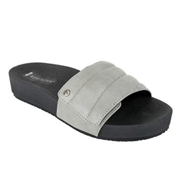 Imagem de REVITALIGN Sandália feminina Breezy Deluxe Slide, Cinza, 36