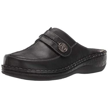 Imagem de Propét Sapato feminino Jana Slip-On Clog, Preto, 8 X-Wide