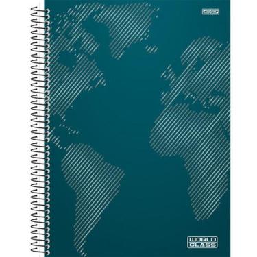 Imagem de Caderno Universitário 1 Matéria World Class - São Domingos, Verde