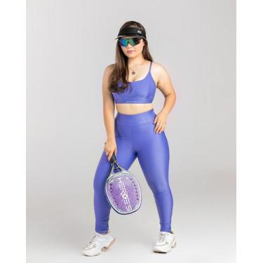 Imagem de Conjunto Sport sem transparência  - Brauliana Costa sport , Lilás, M