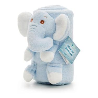 Imagem de Cobertor Manta Soft Para Bebê Bichinhos Anti Alérgico Soneca - LOANI, 