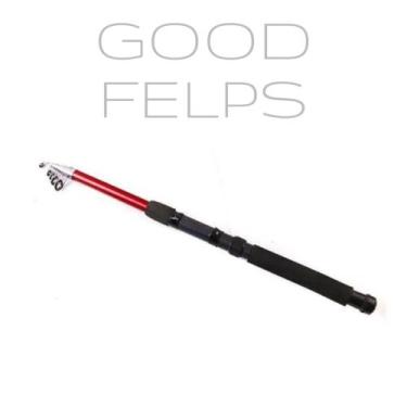 Imagem de Vara de Pesca de Fibra de Vidro Telescópica - Good felps , 2,1m