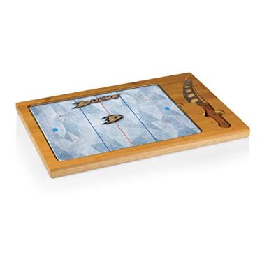 Imagem de PICNIC TIME Conjunto de tábua de corte de queijo NHL Anaheim Ducks Icon, 3 peças