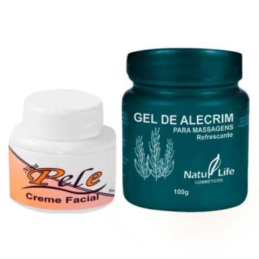 Imagem de Kit Creme Facial Nova Pele + Gel de Alecrim - A Botica / Natu Life