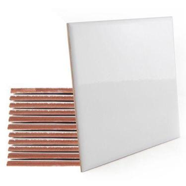 Imagem de Azulejo Cerâmica Resinado - 20x20cm - 10 Unidades - Sublimaçao